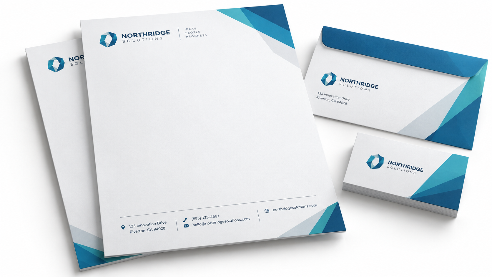Full Color Letterhead sample